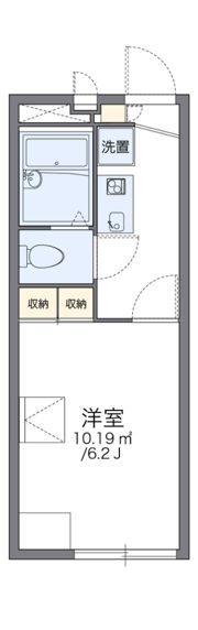 レオパレスFRONTIERの間取り画像
