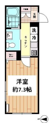 プルメリアの間取り画像