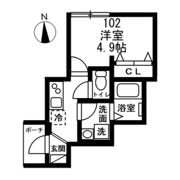 （仮）文京区小日向2丁目 新築賃貸住宅の間取り画像