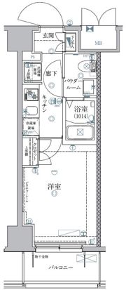 南池袋レジデンスの間取り画像