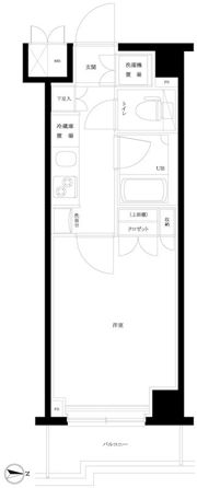 ルーブル羽田萩中の間取り画像