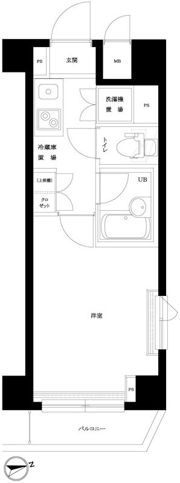 ルーブル野方伍番館の間取り画像