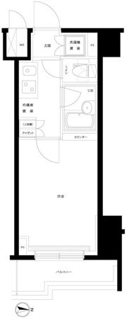 ルーブル大森町の間取り画像