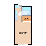 ハイツタケハナの間取り画像