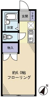 クレセント西新宿の間取り画像