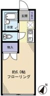 クレセント西新宿の間取り画像