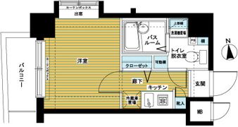 フェニックス桜上水弐番館の間取り画像
