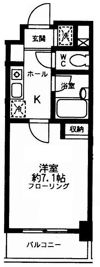 ウィステリア ステージ1の間取り画像