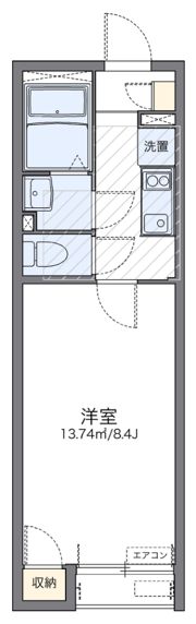 レオネクストロータスKの間取り画像