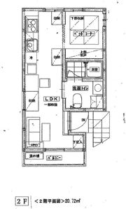 ルミナス渋谷本町の間取り画像
