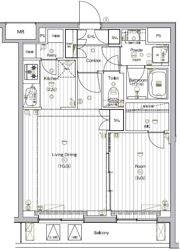 THE PREMIUM CUBE G 大崎の間取り画像