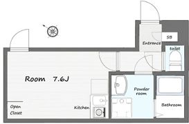 フラシア板橋本町の間取り画像