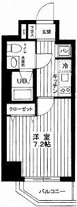 ヴェルト浅草の間取り画像