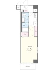 ユービ12の間取り画像