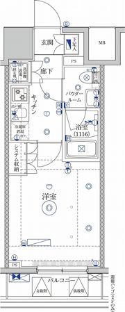セジョリ板橋坂下の間取り画像