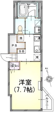 ヴァンヴェール岡埜の間取り画像