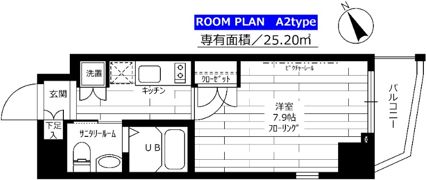 グランドコンシェルジュ南調布の間取り画像