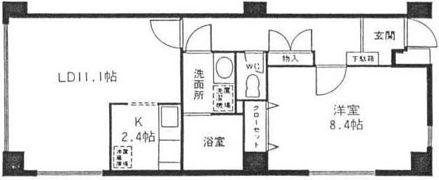 高雅ホームズ学芸大の間取り画像