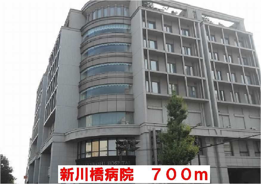 近くの新川橋病院まで700m(徒歩9分)