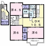 シャン・ド・フルールの間取り画像