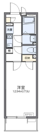 レオネクストケービックの間取り画像