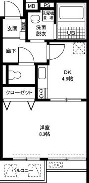 さくらガーデン旭が丘の間取り画像
