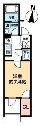 NEXAS EBARAの間取り画像