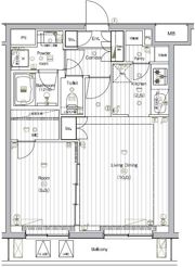 THE PREMIUM CUBE G 大崎の間取り画像