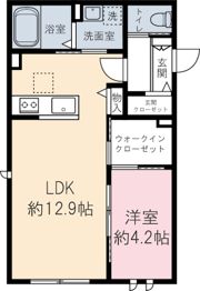 エスパシオ萩山の間取り画像