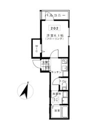 シャトン柿木坂の間取り画像