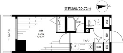 スパシエ練馬アヴィニティーの間取り画像