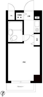 ヒルズ駒場東大前の間取り画像