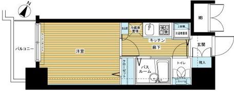 フェニックス田町の間取り画像