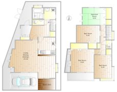 北千束2丁目戸建の間取り画像
