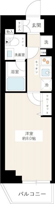HY’s crecer 清澄白河の間取り画像