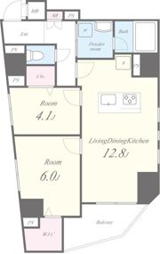 Laurus武蔵小山の間取り画像