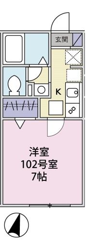 ココナッツ・コートの間取り画像