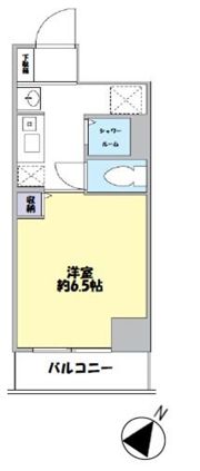 コスモ亀有Vの間取り画像
