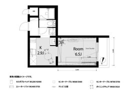 サンセゾン若松町の間取り画像