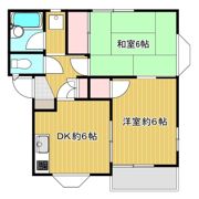 サンハイツフジの間取り画像