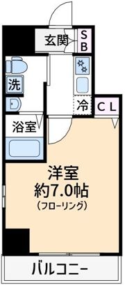 リヴシティ両国壱番館の間取り画像