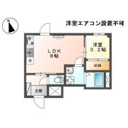 アンジュ オー（Ange eau）の間取り画像