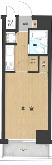 ルーブル戸越公園の間取り画像