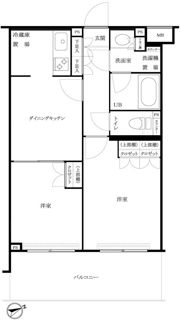 ルーブル大森西の間取り画像