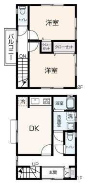 滝野川4丁目戸建の間取り画像