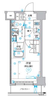 セジョリ横浜睦町の間取り画像