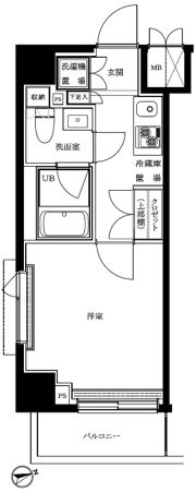 ルーブル川崎都町弐番館の間取り画像