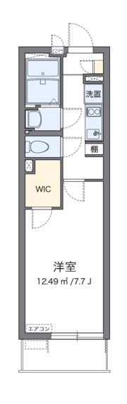 クレイノヴィラージュIIの間取り画像