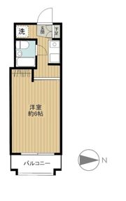 プリュメゾン駒沢の間取り画像
