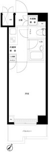 ルーブル多摩川参番館の間取り画像